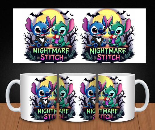 Halloween Stitch mug