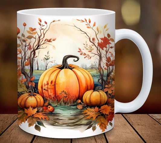 Pumpkin mug